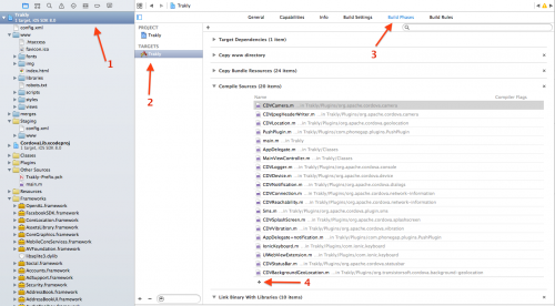 конфигурация xcode