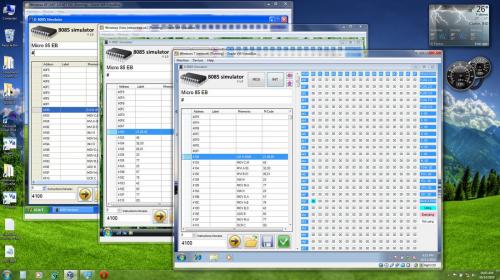 8085 симулятор от J-tech Software