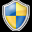 Желто-Синий Значок Безопасности Windows