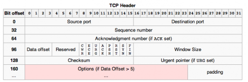 заголовок TCP